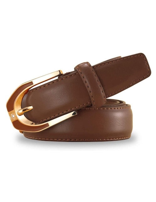 Cinturón de piel para mujer