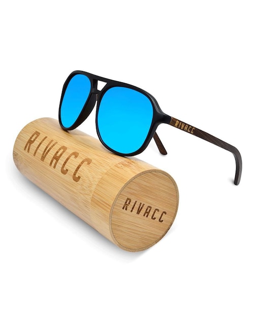 Lentes de sol Rivacc Milan - Ice blue mirror unisex