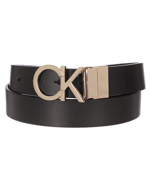 Cinturón Calvin Klein de piel para mujer