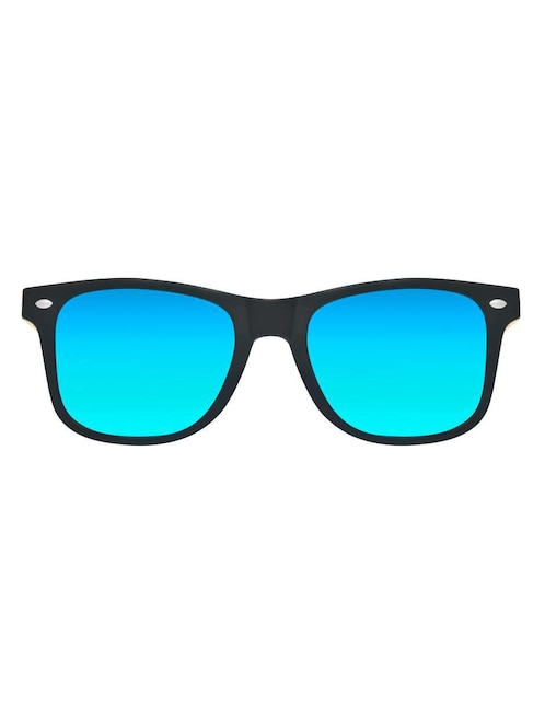 Lentes de sol Rivacc New York - Blue mirror unisex