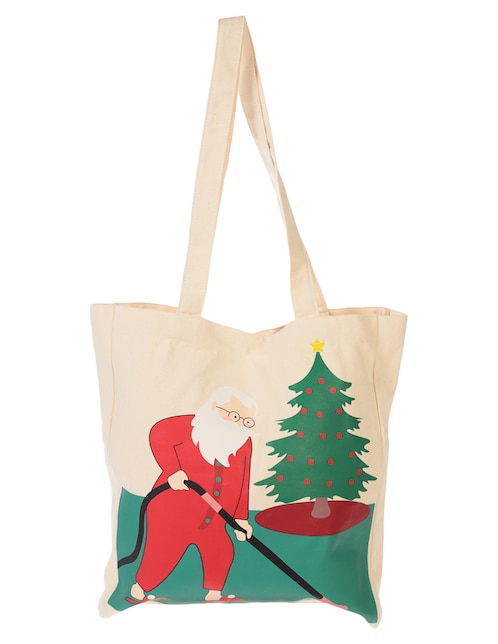 Bolsa navideña shopper Santa Claus Loading para mujer