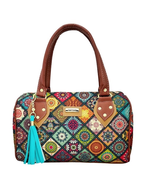 Bolsa tote Baúl Bambú para mujer
