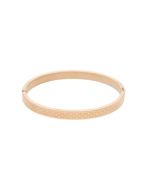 Brazalete Nuvi Fino Gravado con acabado brillante