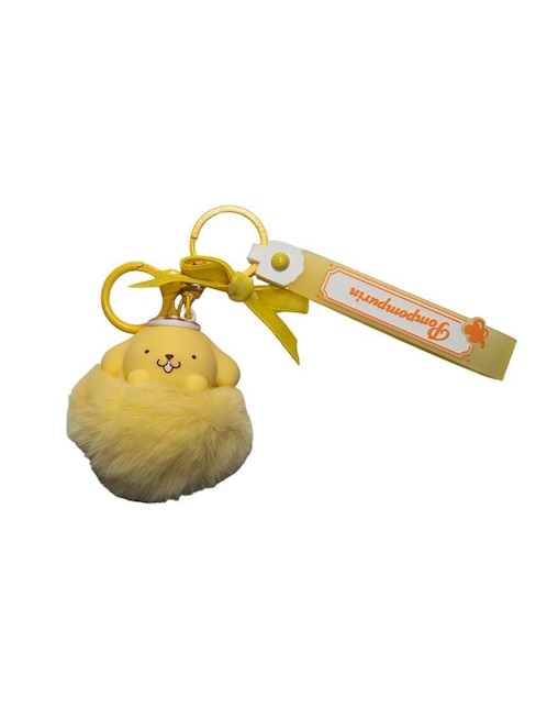 Llavero Sanrio Pompompurin With Tray de plástico