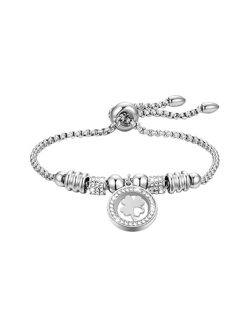 Pulsera pptabold "de" acero inoxidable sin kilataje sin familia o colección "con acabado" brillante
