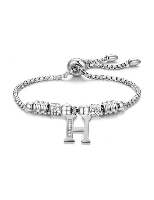 Pulsera pptabold "de" acero inoxidable sin kilataje sin familia "con acabado" brillante