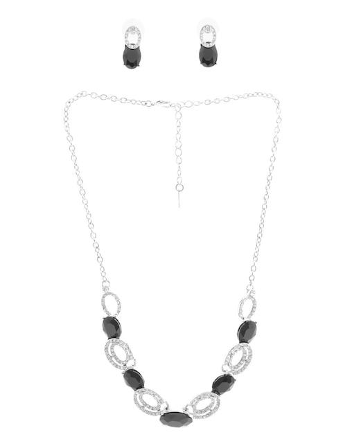 Aretes y collar LIEB cristal