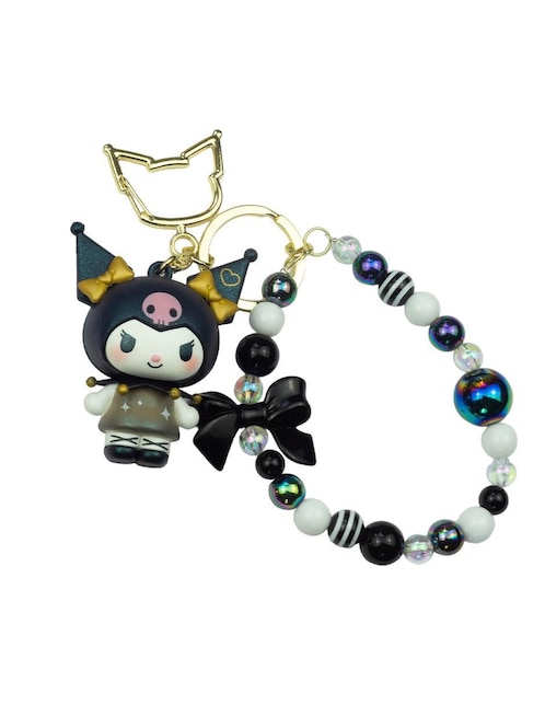 Llavero Sanrio Kuromi de plástico