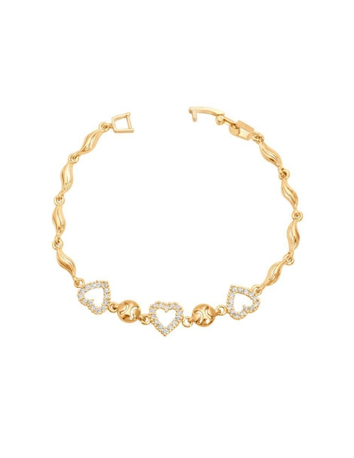 Pulsera Unlimited by Ob con acabado chapa de oro