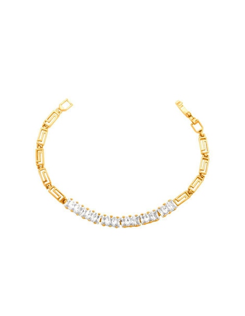 Pulsera Unlimited by Ob con acabado chapa de oro