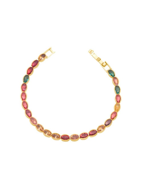 Pulsera Unlimited By Ob 18 K con acabado chapa de oro