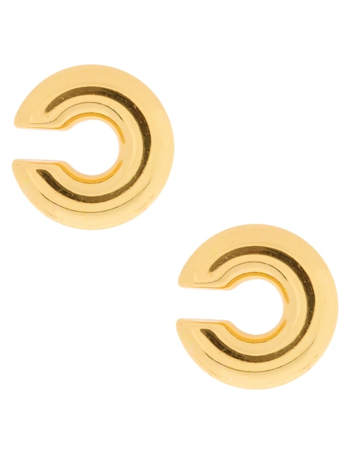 Aretes redondos Map con acabado brillante