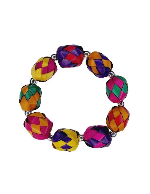 Pulsera maria rayuela "de" palma sin kilataje palma "con acabado" esmaltado