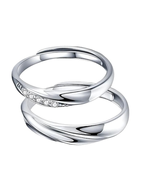 Set anillo Wünd P925 de plata piedra luna