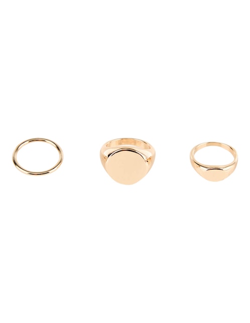 Set anillo Map brillante