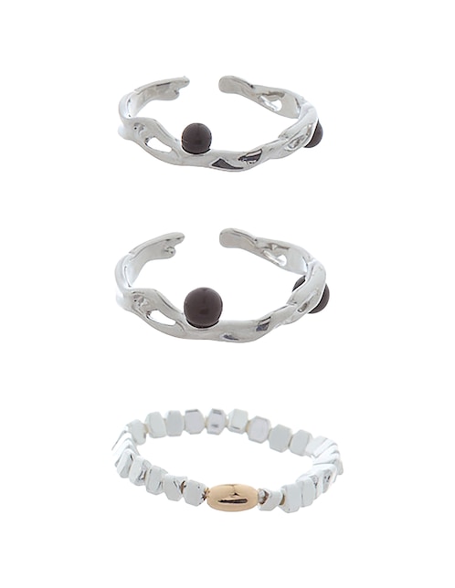 Set anillo Map brillante