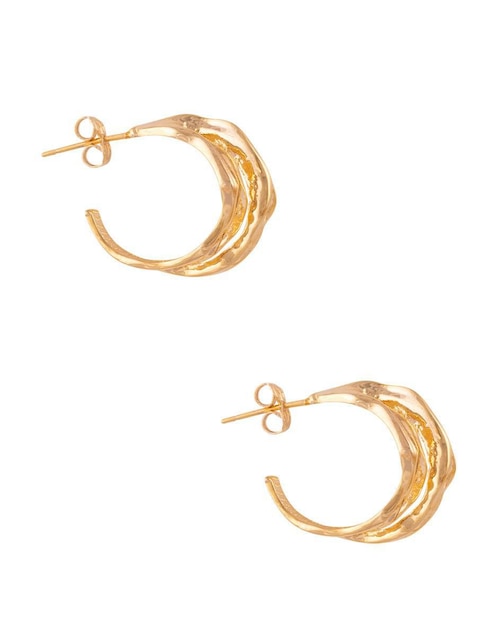 Aretes circulares Unlimited By Ob con acabado brillante