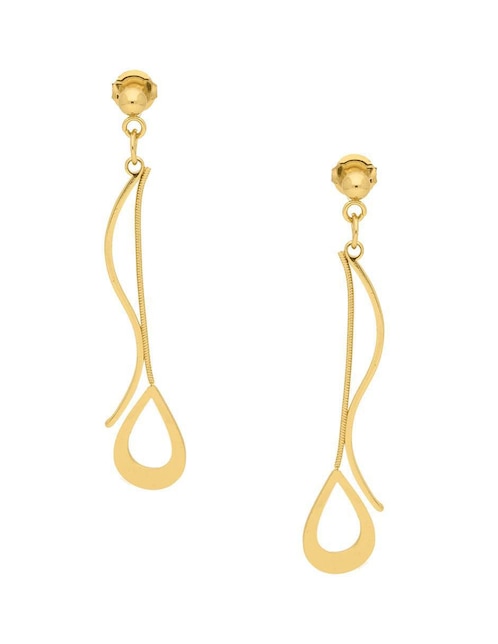 Aretes Nuvi con acabado brillante
