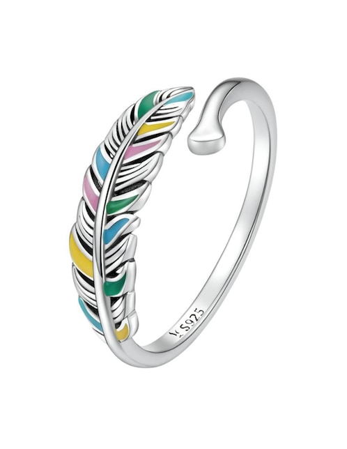 Anillo Chulada Nature P 925 de plata brillante