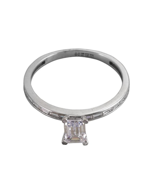 Anillo Unlimited By Ob 10 k de oro zirconia brillante