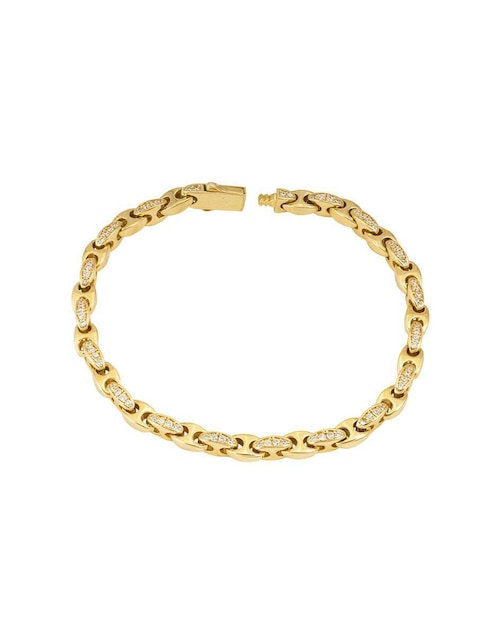 Pulsera Unlimited By Ob de oro 10 K con acabado brillante