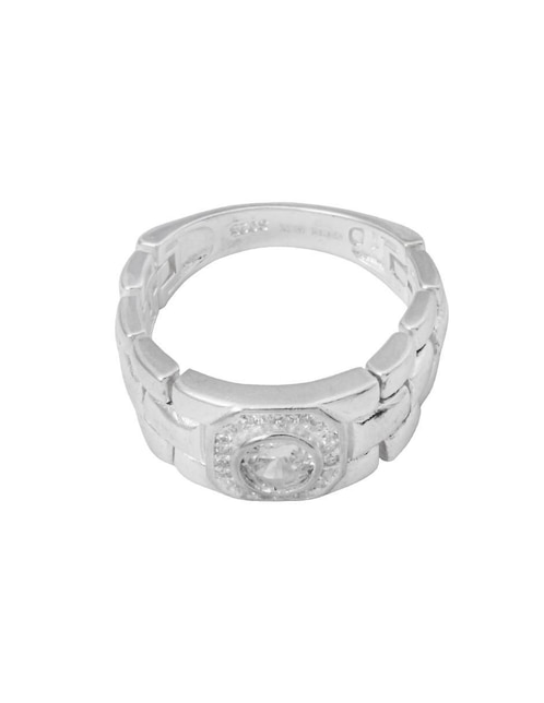 Anillo Unlimited By Ob P 925 de plata zirconia brillante