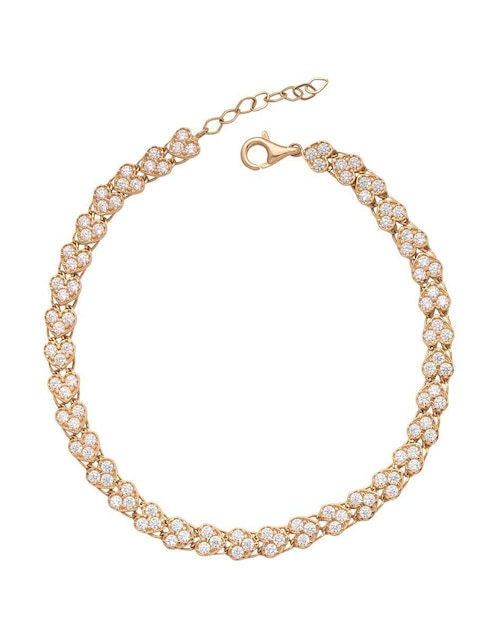 Pulsera Unlimited By Ob de oro 10 K con acabado brillante
