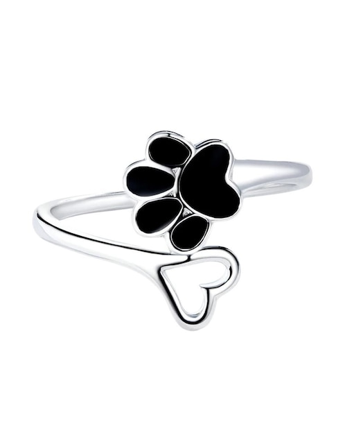 Anillo de corazón Chulada Pets P 925 de plata brillante