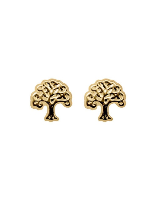 Broqueles de árbol Lenna de oro