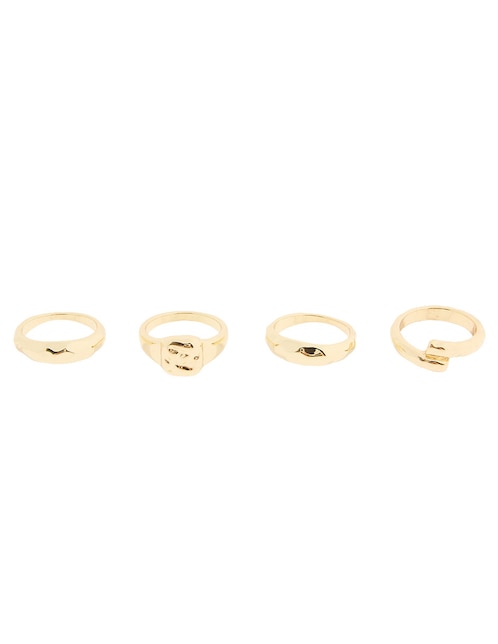 Set anillo Map pulido