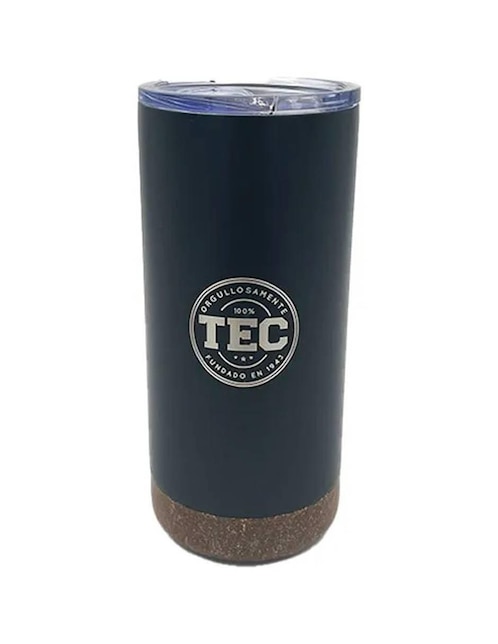 Termo Tec De Monterrey de acero inoxidable con tapa a presión 550 ml