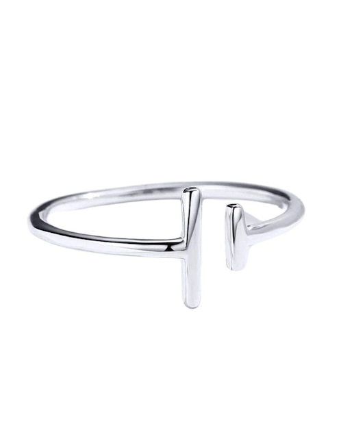 Anillo geométrico Chulada Beauty P 925 de plata pulido