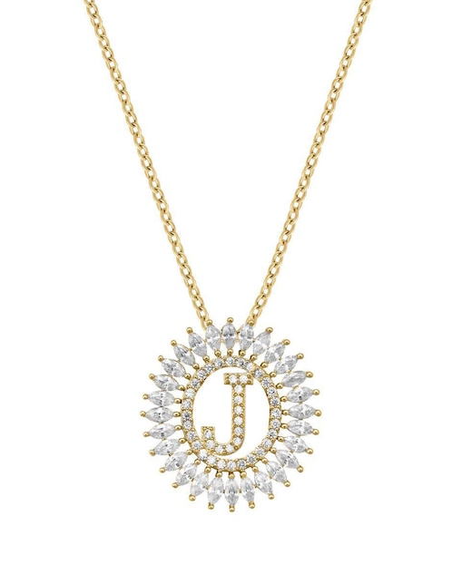 Collar de letra j Unlimited By Ob 18 K