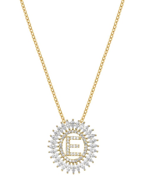 Collar de letra e Unlimited By Ob 18 K