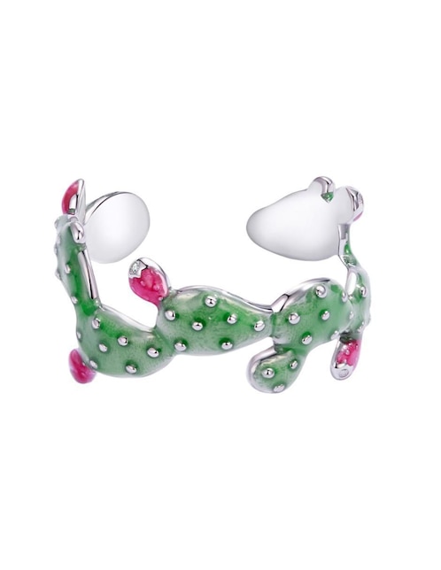 Anillo de nopal Chulada Raíces P 925 de plata pulido