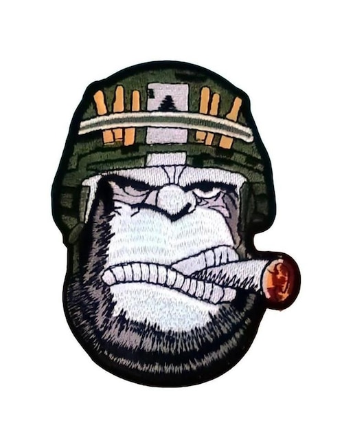 Parche decorativo para ropa Ventdepot Monkey02 aplicación bordado