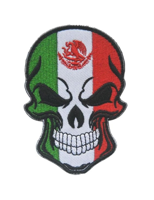 Imagen de producto Parche decorativo para ropa Ventdepot Skull Flag02 aplicación bordado