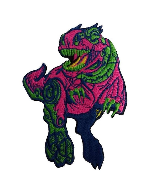 Parche decorativo para ropa Ventdepot Dinosaur07 aplicación bordado