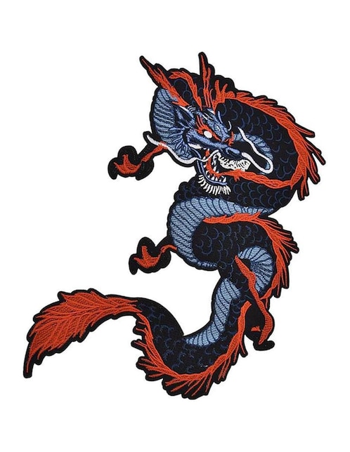 Imagen de producto Parche decorativo para ropa Ventdepot Dragón01 aplicación bordado