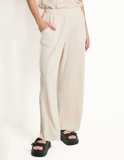 Pantalón relaxed wide leg para mujer 1