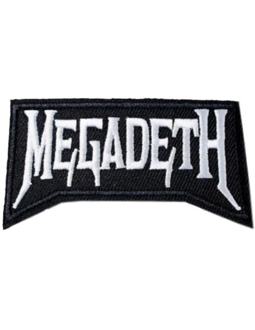 Imagen de producto Parche decorativo para ropa Ventdepot Megadeth aplicación bordado