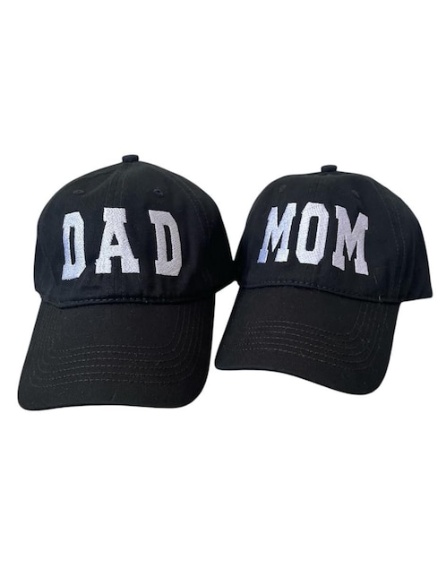 Gorra visera curva correa ajustable casual piccoli angeli mom dad mom sin equipo "para" (si aplica) unisex