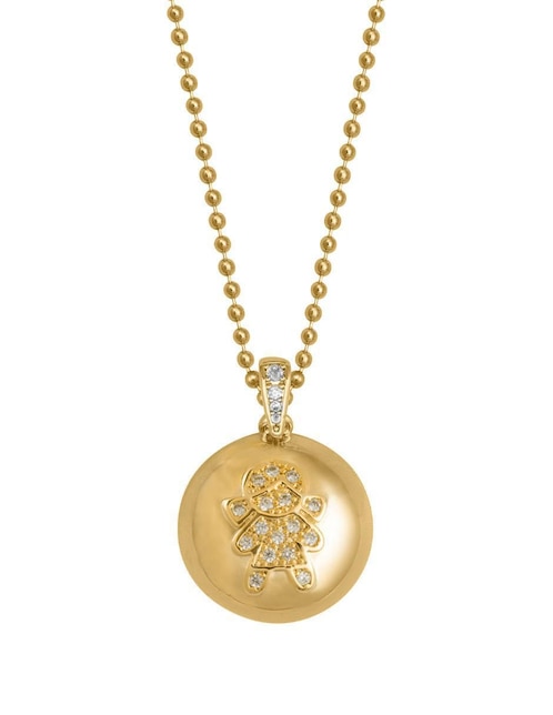 Collar con dije 18 K 1