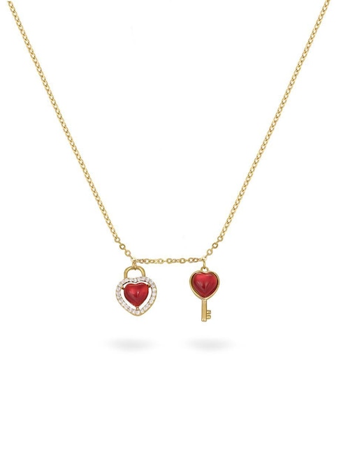 Collar de corazón 18 K 1