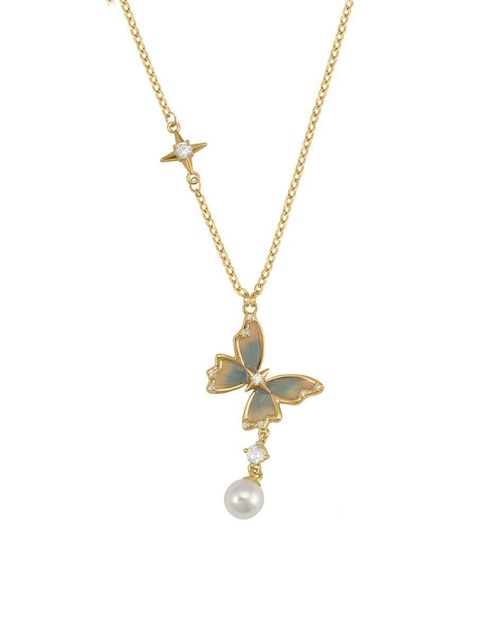 Collar de mariposa Unlimited By Ob 18 K