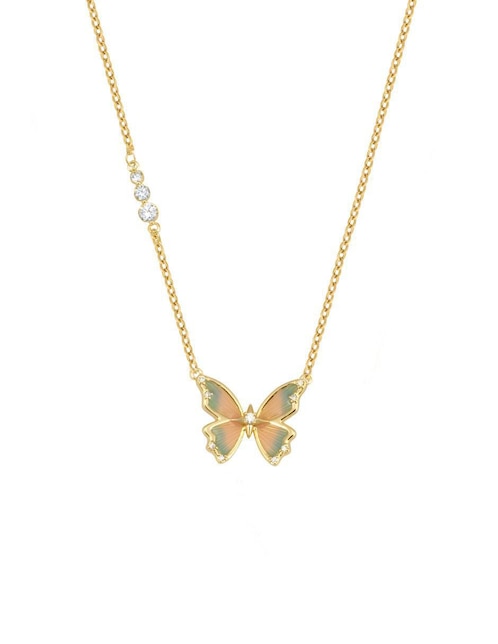 Collar de mariposa 18 K 1