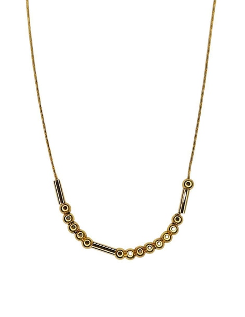 Collar Maria Rayuela Clave Morse Believe 24 K