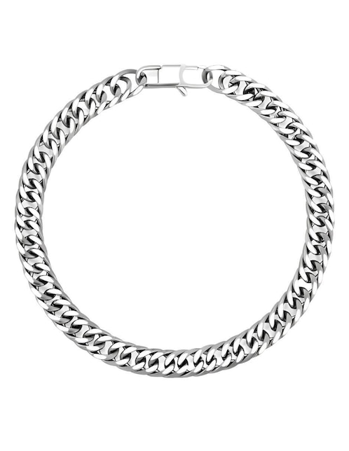 Pulsera Xtellar de acero inoxidable con acabado brillante