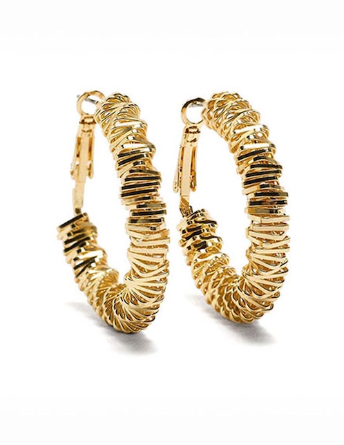 Aretes de aro redondos 1