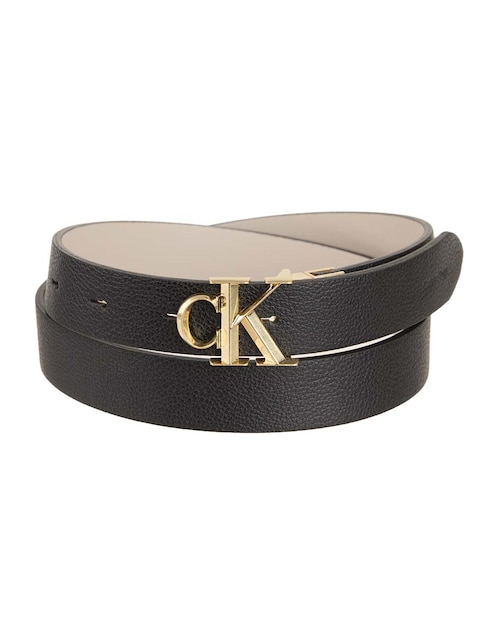 Cinturón Calvin Klein de cuero para mujer